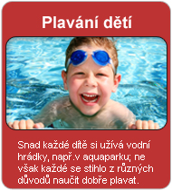 plavání dětí