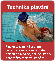 technika plavání, trénink